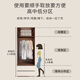 Zhilei ENF level wardrobe bedroom light luxury large wardrobe with drawers home large storage cabinet four doors 1.6 meters wardrobe