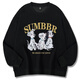 Xiaoyu 2024 Nouveau sweat à cou rond au cou h11150 noir s