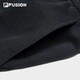 FILAFUSION trendy brand knitted trousers for men, winter loose cotton cuffed sweatpants, dark black-BK L 175/84A