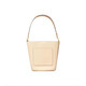 Tory Burch McGraw Sac de seau d'épaule de taille moyenne, nouveau sac à bandoulière à une épaule à main, cadeau pour petite amie, 143544 724 Fromage blanc 21 * 11,5 * 26,5 cm