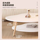 Daihu Nordic Tea Table Petit appartement salon Sofa Home Table de thé Simple Modern Rental House Simple Petite table Yunduohuo 100-50-50 High-3889