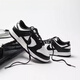 耐克（NIKE）Dunk Low 男女黑白熊猫复古潮流休闲板鞋DD1391-100-104 FV8106-181 39