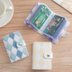 MAIWEINI card bag for women 2025 new large capacity multi-card position exquisite coin wallet compact ultra-thin ID card storage bag light blue diamond [20 cards + 2 ID positions] anti-theft brushing/anti-magnetization
