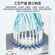 UPlian Telecom-grade 10 Gigabit multimode fiber jumper lc-lc-FC-SC-ST OM3 multimode dual-core tail fiber, special fiber cable for anti-bending data room OM3 10 Gigabit multimode dual-core LC-FC 3 meters