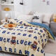 Aiwei children's quilt cover single piece dormitory single quilt cover wash cotton fur quilt cover 150x200cm Lucky bear
