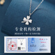 MANHE S925 silver four-leaf clover necklace for women 2025 new pendant jewelry birthday gift for girls, friends and wives