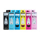 Quansheng is suitable for Epson T674 thermal transfer ink L801 L805 L810 L850 L1800 ink chamber thermal sublimation ink T674 thermal transfer ink set six colors-420ml