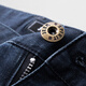 Jeep (Jeep) Casual Jeans Herren Straight Lose Business Hosen Frühling und Sommer dünn 20% Tians Laisespants Hy719 Blau 38