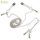 Alphabet Club SM Bell Breast Clamp Passion Pain Punishment Props Male and Female Couple Sexual Adult Sex Toys