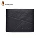 Hush Puppies wallet men's genuine leather short men's wallet casual wallet ticket holder coin purse card holder document bag gift box