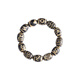Jinyue Bracelet masculin Bracelet Tibétain Tibetan Agate Neuf yeux Bracelet Bracelet Men Tibétain Tibetan Arts Bouddha Sn9793 STYLE TROIS [Style de perles divines à trois yeux]