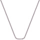 Yan's PT950 platinum necklace for women 18k gold necklace clavicle chain color gold naked chain versatile thin chain Valentine's Day gift platinum Chopard chain 50+5 cm (adjustable) chain thickness about 1.7