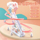 Diborui petit lapin monte d'escalier Slide automatique Stumette petite montée de lapin mignonne escaliers jouets pour enfants 1 à 3 ans garçon petit lapin monte des escaliers [6 lapins] version de charge [avec ensemble de charges]