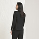 Youngor (YOUNGOR) suit jacket for women, one-button wool blended suit for women, heroic appearance, showing off taste, same style as the mall, black L 170/92A