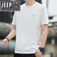 T-shirt à manches courtes de jeep spirit khaki pour hommes 2025 T-shirt américain décontracté décontracté pour hommes 3886 noir M [100-120jin [Jin est égal à 0,5 kg]]]