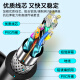 晶华 移动硬盘数据连接线 USB3.0高速传输 支持索尼纽曼东芝希捷WD西部移动硬盘盒子转接线 1米 U655C