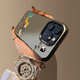Цзян Мин применим к Apple 16promax Mobile Phone Case iPhone 16promax защитный корпус полная обложка, творческие мужчины и женщины, цветные серебряные ракушки Zoo Giraffe Apple 16 Pro Max