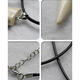 Snqp mammouth dents poinçon pendant collier pendentif femmes de tempérament simple gigantesque gise de pendentif gadin bellestie fidelity 3271 # spécifications environ 9 * 37 mm en vedette de produits fins