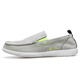 
Huili Yishou Driving Shoes Soft Sole Anti-Slip Men's Shoes Flat Sole Casual Shoes Sleeve Canvas Shoes Light Gray 43/Standard Size