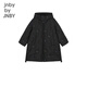 jnby by JNBY江南布衣童装冬装男女童长款羽绒服连帽刺绣图案儿童1N0C13601 001本黑 130 cm