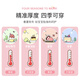 Catman children's pure cotton vests for boys and girls with inner T-shirts for spring and summer babies and summer belly-protecting bottoming underwear for primary school students. Butterfly Heart Language - Girls 3 pieces 140 (recommended weight 40-50Jin [Jin equals 0.5kg])