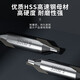 MeiKeLa center drill high speed steel A type white steel center drill HSS fully ground center drill 1 1.5 2 3 4 5 6mm A type center drill 2.0 mm two