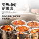 锡纸杯 发糕模具加厚铝箔蒸糕底托挞烘焙烤箱蒸蛋糕锡纸杯一次性蒸糕模具 14081#50个/装(中)