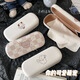 Cute cartoon glasses box portable, anti-pressure and lightweight 2023 new style of girls and students' glasses storage baby bear