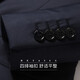 SHANSHAN Shanshan Wool Suit Men's Four Seasons Anti-wrinkle Slim Professional Formal Suit Business Dress Men's Jacket Navy 44 A