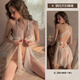 
Sexy, small breasts, big bed, temptation, pajamas suit, passion uniform, battle gown 9273 White steel buckle nightgown, average size recommended weight 80-120Jin [Jin equals 0.5 kg]