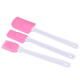 Mumuxia silicone oil brush scraper food oil brush pancake brush barbecue seasoning brush food supplement baking tool three-piece set