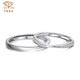 Chinese jewelry birthday gift for girlfriend Couple ring Möbius ring 925 silver men and women live gift for girlfriend