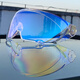 Orz728 model helmet lens windproof sun protection PC mirror silver plated