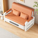 Hanchan-Faltsofa Bett integriert und zweizweckige Mehrfunktionen Teleskop-Klappbett Single-Pulling-Betttechnologie Tuch Katze Kratzen Stoffbett 0,82 Meter normales Modell + 5 cm Schwamm