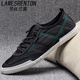 LAWESRENTON brand canvas shoes men's 2025 summer new flat-soled lightweight men's odor-proof casual shoes trendy old Beijing cloth white 44