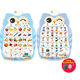 Hkfz pinyin image enfants audio éducation précoce vocation de lecture alphabet bébé illumination des enfants lecture de points de lecture des enfants cognition: fruit + personnages