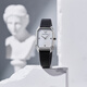 
Emporio Armani watch women's European and American watch simple and fashionable business quartz belt female expression Valentine's Day birthday gift for girlfriend Simple square plate AR11148