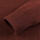 Antonio [Cashmere/Wool] versatile thickened cashmere wool sweater for men's solid color round neck pullover base sweater