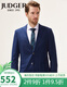 Jijia tissu italien reda laine pure 110s Blazer décontracté Business Formal Casual Men's Suit Blue Plaid 185 / 52A