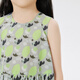 Jnby von Jnby Jiangnan Stoff Kinderkleidung ärmellose Kleid Sommer Süßes Muster lässig mittelgroß