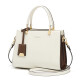 Bolsa de Cnoles (Cnoles) Bolsa Bag Women's Cowhide Ladies lleva una gran capacidad Light Luxury Crossbody Bag Regalo para novia y esposa