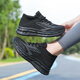 Niu Badao upgraded square dance shoes for men and women, the same style for four seasons, the new soft-soled tread dance shoes for 23115, black (same style for men and women) 37 (wide feet, fat feet, tall insteps, one size