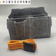 Sailotou carpentry belt type thickened and wear-resistant construction site carpenter waist pocket nail pocket nail pocket tool bag bag nail pocket thickened buckle belt + nail pocket
