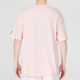 Nike (Nike) Kurzärärmiges T-Shirt für Herren Sommersportwear Lose Baumwolldruck, gelegentlich gestapelte gestickte, leichte halbärmelige Top FB9804-686 Pink XL