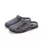 Luyiyahan men's pig cage shoes, hole shoes, men's two wearing beach shoes, slippers, summer bag-toe sandals, sandals, outdoor sandals, 3881 black 44