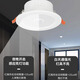 Fanyao embedded radar sensor downlight led smart corridor ceiling light 12w-opening 11-13cm