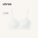Uras [Same Model in Chen Duling] No-size Cloud-Sensory Back-Seamless Breathable Thin Strap Underwear Women's Sling Bra Foundation Oat Milk Color One-Size - Regular Version A-C Cup (90-130Jin [Jin equals 0.5 kg])