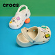 Crocs Classic Crocs Children's Shoes Outdoor Casual Shoes Sandals/206991/206990 Bone White-2Y2 (Including Zhibixing) 31 (190mm)