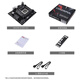 Colorful Intel B760 H610 with Intel i3 12100F 14th generation 14100F board u set H610M-D EVO V21 14th generation 丨i3 14100丨Core-compatible graphics