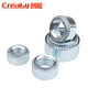 Creaby pressure rivet nut carbon steel galvanized sheet metal pressure rivet piece S pressure rivet round nut pressure plate nut CLS-M8-1 plate thickness 1.4mm 10 pieces